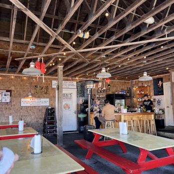 Beal's Lobster Pier - Enclosed dining area - Seafood Near Me - Southwest Harbor, Maine Beal's Lobster Pier - Enclosed dining area - Seafood Near Me - Southwest Harbor, Maine