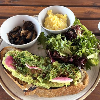 smallSUGAR - Avocado toast. Wish they put the egg and mushroom in it but it's soooo yummy - Coffee & Tea Near Me - Columbia, South Carolina