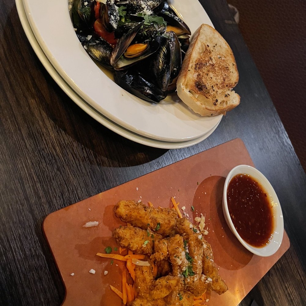 Urban Cellar - Calamari and PEI black mussels - American Near Me - West Des Moines, Iowa Urban Cellar - Calamari and PEI black mussels - American Near Me - West Des Moines, Iowa
