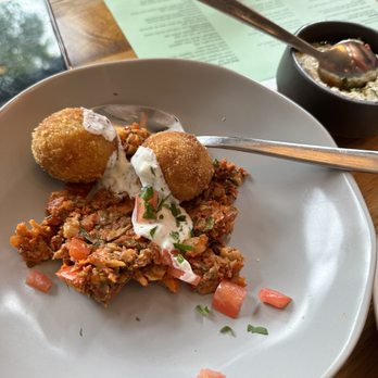 Qanoon - Mujaddara Croquette - Middle Eastern Near Me - New York, New York