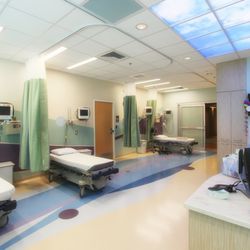 UF Health Proton Therapy Institute - Pediatric anesthesia recovery room at UF Health Proton Therapy Institute