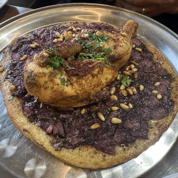 The Olive Bistro - The standout: chicken musakhan $25-outstanding a must try - Middle Eastern Near Me - Clifton, New Jersey The Olive Bistro - The standout: chicken musakhan $25-outstanding a must try - Middle Eastern Near Me - Clifton, New Jersey