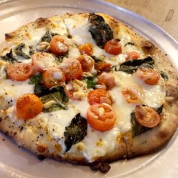 Unicorn  force pizza with pine nuts