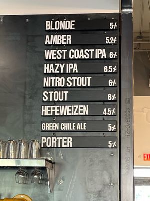 Menu photo 7 Iron John’s  Brewing Company  Tucson, AZ