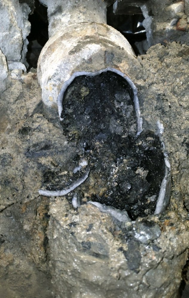 Slide of Drainline Services