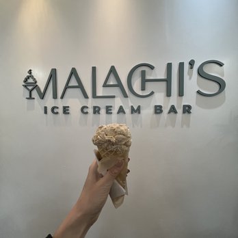 Malachi’s Ice Cream Bar - Toasted coconut ice cream cone (dairy free) - Ice Cream & Frozen Yogurt Near Me - Jacksonville, Florida