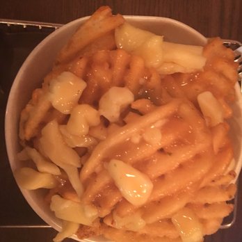 Harper's - Waffle Poutien. Ask for extra gravy. - Burgers Near Me - Kingston, Ontario