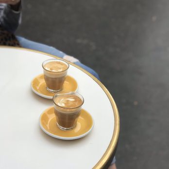 Caoua Coffee Stop - Almond milk cortados - good spot for people watching - Coffee & Tea Near Me - Paris, 75 Caoua Coffee Stop - Almond milk cortados - good spot for people watching - Coffee & Tea Near Me - Paris, 75