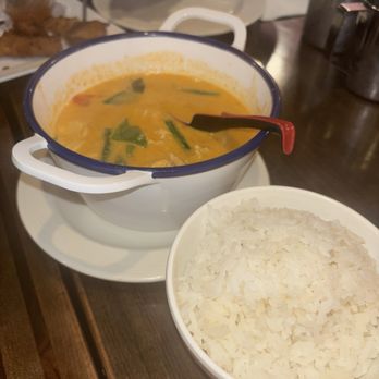 Tuk Tuk Thai Campbell - 36. Panang Curry with Rice - Thai Near Me - Tucson, Arizona