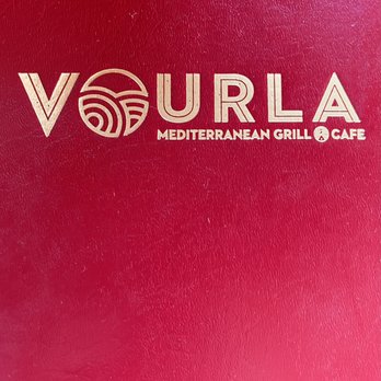 Vourla Mediterranean Grill & Cafe - Menu cover. - Mediterranean Near Me - Naples, Florida