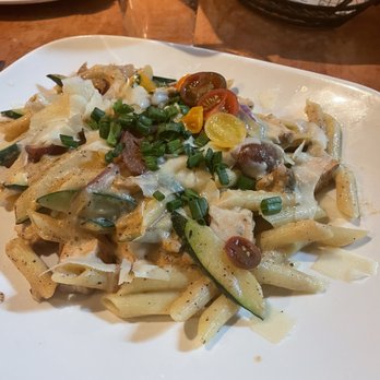 Randi's Grill & Pub - Elk sausage and chicken pasta - Irish Pub Near Me - Winter Park, Colorado Randi's Grill & Pub - Elk sausage and chicken pasta - Irish Pub Near Me - Winter Park, Colorado