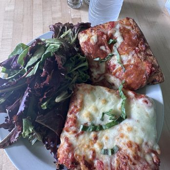 Trattoria Zaza - Pizza Combo with 3 cheese and Pepperoni slice and salad - Breakfast & Brunch Near Me - Birmingham, Alabama Trattoria Zaza - Pizza Combo with 3 cheese and Pepperoni slice and salad - Breakfast & Brunch Near Me - Birmingham, Alabama