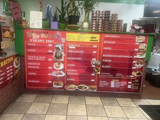 Menu photo 2 El Rey Del Taco Hayward, CA Menu photo 2 El Rey Del Taco Hayward, CA