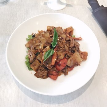 Asian Mint - Beef Pad Kee Mow - Asian Fusion Near Me - Dallas, Texas Asian Mint - Beef Pad Kee Mow - Asian Fusion Near Me - Dallas, Texas