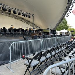 Reserved seating area Reserved seating area