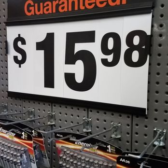 The Home Depot - Great deal on 36 AA batteries for $15.99 - Hardware Stores Near Me - Houston, Texas The Home Depot - Great deal on 36 AA batteries for $15.99 - Hardware Stores Near Me - Houston, Texas