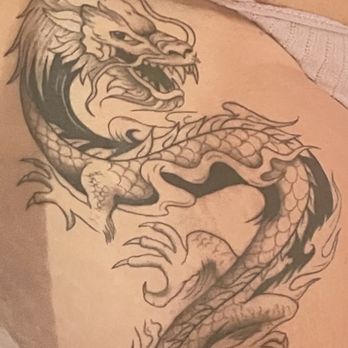 Blue Collar Tattoo - Latest dragon tattoo from Danny! - Tattoo Near Me - Costa Mesa, California Blue Collar Tattoo - Latest dragon tattoo from Danny! - Tattoo Near Me - Costa Mesa, California
