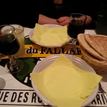 L'As du Fallafel - Cola and their homemade lemonade, some pita - Kosher Near Me - Paris, 75