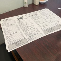 Menu Menu