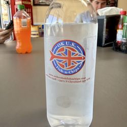 OK UK Fish N Chips - Ok UK water