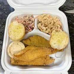 Bayou Bros Cajun Boils - Catfish plate