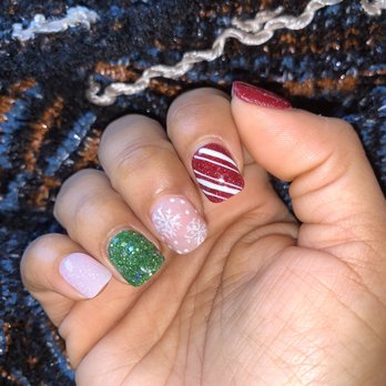 Bliss Nails Lounge - Christmas nails! - Nail Salons Near Me - Midlothian, Virginia Bliss Nails Lounge - Christmas nails! - Nail Salons Near Me - Midlothian, Virginia