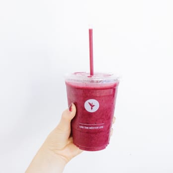 Nekter Juice Bar - made my own smoothie - pitaya, coconut water, blueberries, cacao powder, pineapple, & strawberries - Juice Bars & Smoothies Near Me - Pasadena, California Nekter Juice Bar - made my own smoothie - pitaya, coconut water, blueberries, cacao powder, pineapple, & strawberries - Juice Bars & Smoothies Near Me - Pasadena, California
