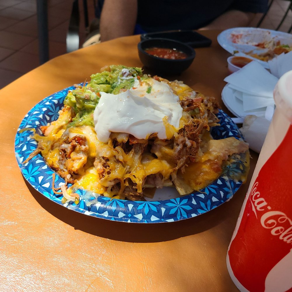 The Sand Trap - Machaca nachos - Mexican Near Me - Avalon, California The Sand Trap - Machaca nachos - Mexican Near Me - Avalon, California