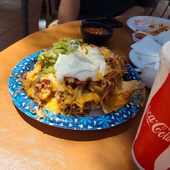 The Sand Trap - Machaca nachos - Mexican Near Me - Avalon, California The Sand Trap - Machaca nachos - Mexican Near Me - Avalon, California
