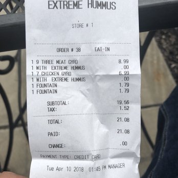 Extreme Hummus - Mediterranean Near Me - Citrus Heights, California