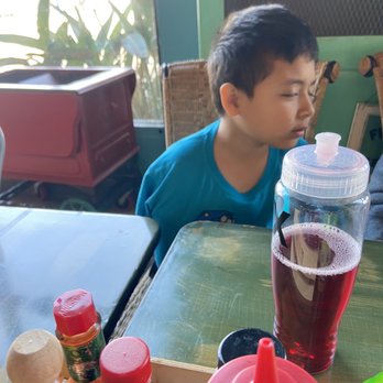 The Pan - This is how cold it was and we weren't allowed to switch tables . - Breakfast & Brunch Near Me - Lomita, California The Pan - This is how cold it was and we weren't allowed to switch tables . - Breakfast & Brunch Near Me - Lomita, California