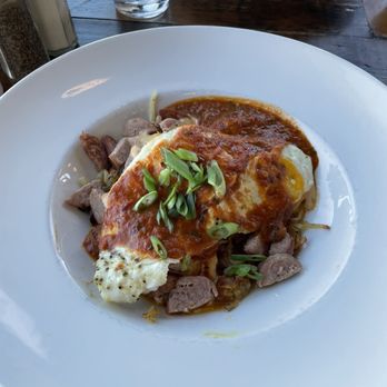 Café Hollander Hilldale - Breakfast scramble w hash browns, fried egg, and sausage. - American Near Me - Madison, Wisconsin Café Hollander Hilldale - Breakfast scramble w hash browns, fried egg, and sausage. - American Near Me - Madison, Wisconsin
