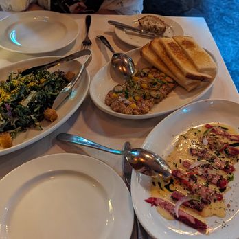 Saddle River Inn - Kale Caesar Salad
Himachi crudo
Waygu Steak Tartare - New American Near Me - Saddle River, New Jersey Saddle River Inn - Kale Caesar Salad
Himachi crudo
Waygu Steak Tartare - New American Near Me - Saddle River, New Jersey