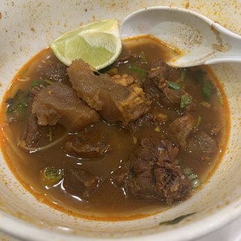 Pho 77 - "Beef" pho bo kho that was actually giant chunks of something that was NOT beef. Ew. - Vietnamese Near Me - San Bernardino, California Pho 77 - "Beef" pho bo kho that was actually giant chunks of something that was NOT beef. Ew. - Vietnamese Near Me - San Bernardino, California