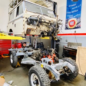 Wen Autoworx - 1973 Land Rover Series 3 chassis assembly replacement - Auto Repair Near Me - Carson, California Wen Autoworx - 1973 Land Rover Series 3 chassis assembly replacement - Auto Repair Near Me - Carson, California