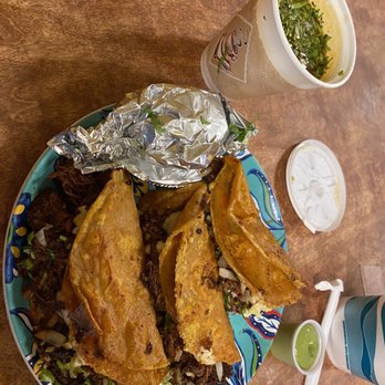 Tacotlan - 3 Birria Tacos, cheese added. - Mexican Near Me - Chicago, Illinois Tacotlan - 3 Birria Tacos, cheese added. - Mexican Near Me - Chicago, Illinois