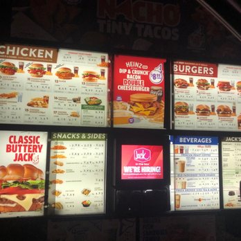 Jack in the Box - Menu - Fast Food Near Me - Hercules, California
