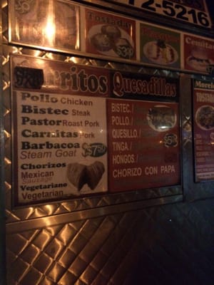 Menu photo 5 Tacos Cholula New York, NY