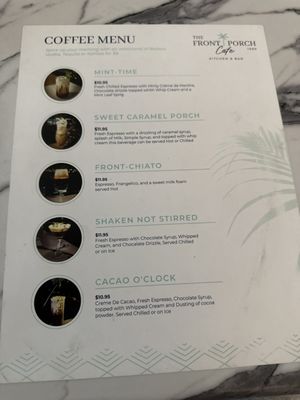 Menu photo 8 The Front Porch Cafe Miami Beach, FL Menu photo 8 The Front Porch Cafe Miami Beach, FL