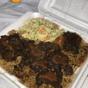 Capow Jamaican Resturant - Oxtails, Rice n Beans, along with Pasta Salad. - Caribbean Near Me - Harrisburg, Pennsylvania Capow Jamaican Resturant - Oxtails, Rice n Beans, along with Pasta Salad. - Caribbean Near Me - Harrisburg, Pennsylvania