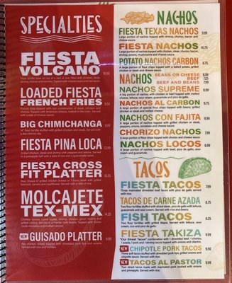 Menu photo 4 La Fiesta Bar And Grill Tullahoma, TN Menu photo 4 La Fiesta Bar And Grill Tullahoma, TN