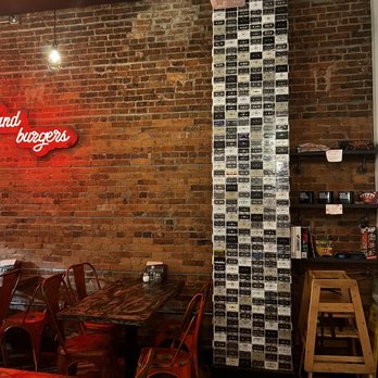 Urban Burger - The "classic" cassette wall - Burgers Near Me - Cranford, New Jersey Urban Burger - The "classic" cassette wall - Burgers Near Me - Cranford, New Jersey