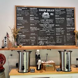 Drew Bean  Farms - 10.12.26  Menu