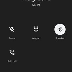 Walgreens - 54 minutes on hold, trying to talk to a pharmacist about why all 3 Rx's are delayed. No answers. Saturday 11/13/2021. Second attempt.