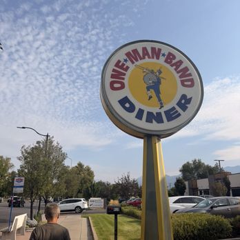 One Man Band - Outside Sign - Diners Near Me - Spanish Fork, Utah