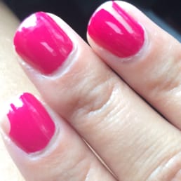 Sunset nails mani less than 24 hours later.... Sunset nails mani less than 24 hours later....