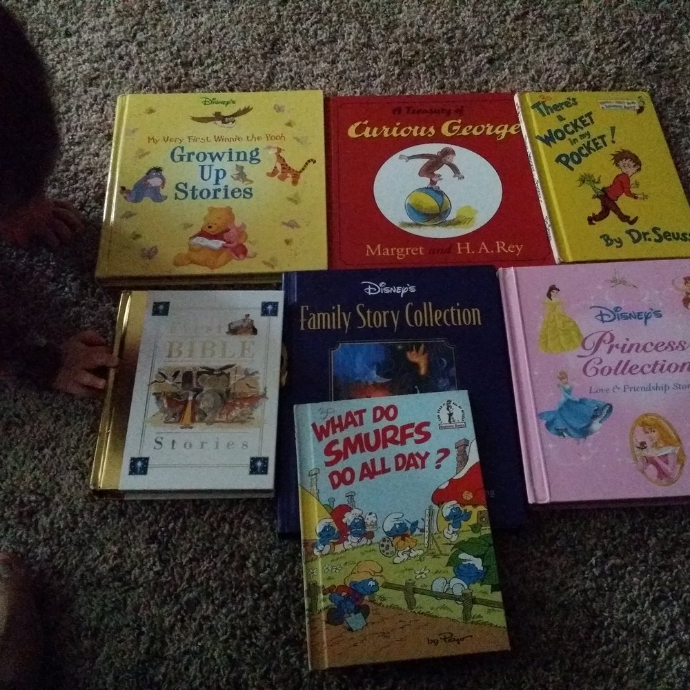 Books I found at my last trip to Value World. Clean and fairly priced. Books I found at my last trip to Value World. Clean and fairly priced.