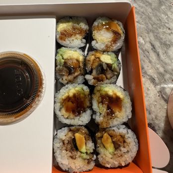 Sushi Nikko - EEL AVOCADO ROLL & SHRIMP TEMPURA Avocado ROLL - Sushi Bars Near Me - Long Island City, New York Sushi Nikko - EEL AVOCADO ROLL & SHRIMP TEMPURA Avocado ROLL - Sushi Bars Near Me - Long Island City, New York