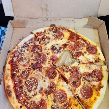 Maverik Adventure's First Stop - $14 whole pepperoni pizza that is AMAZING!!!! - Convenience Stores Near Me - Tulare, California