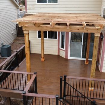 M.J.D. Building Solutions - Pergola on their new deck. - Carpenters Near Me M.J.D. Building Solutions - Pergola on their new deck. - Carpenters Near Me